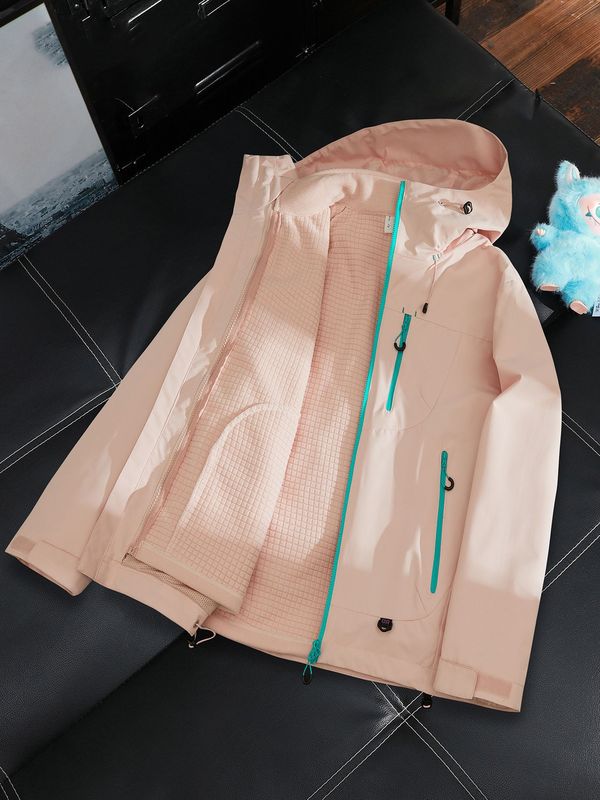 啄木鸟冲锋衣男女款新款三合一春秋冬户外防风防水登山服女士外套|undefined
