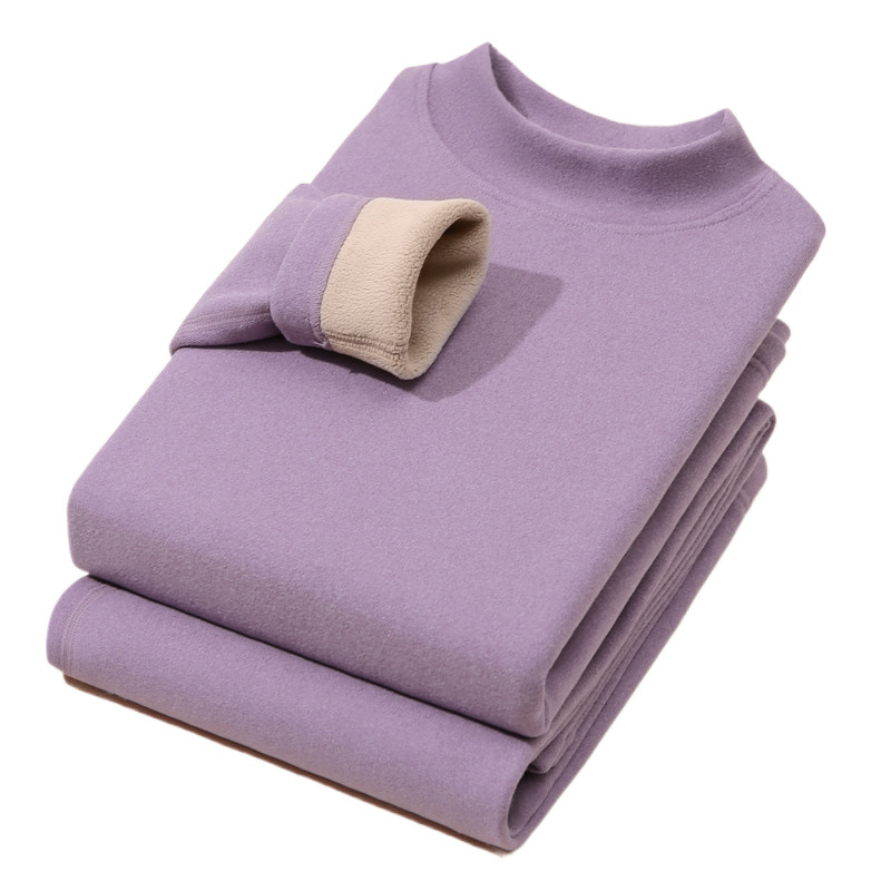 열 속옷 여성 정장 원피스 양고기 벨벳 플러스 벨벳 두꺼운 여성 겨울 독일 벨벳 가을 옷 공장 도매