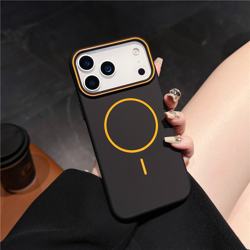 适用苹果17Promax超薄PC手机壳16pro磁吸15肤感iPhone13保护套12|undefined