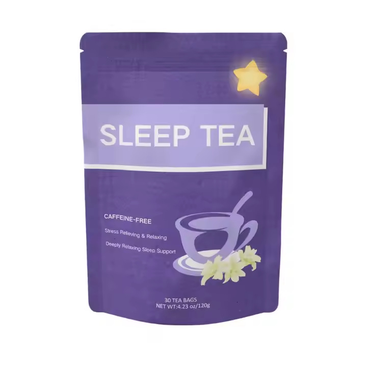 跨境茶sleep-aidingtea酸枣仁百合茯苓茶养颜舒眠养生茶安神养颜