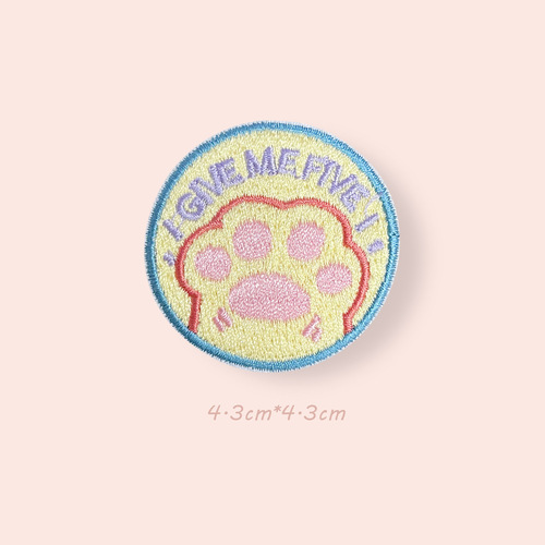 Adorable Ins Embroidered Patch for Sofa, Clothes, Bags, Handmade Journal, Phone Case, and More