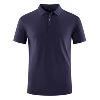 Быстрая сухая рубашка POLO на заказ с короткими рукавами рекламная группа рабочая одежда на заказ лацканная футболка с вышивкой логотип
