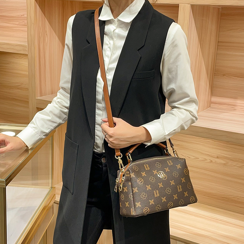 2025 New Vintage Commuter Versatile High-Quality Double-Layer Handbag Shoulder Crossbody Pillow Bag For Women_voghion.com