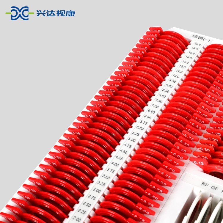 Очки, оборудование для оптометрии, коробка для линз для оптометрии, коробка для вставок для оптометрии Xingda 266, коробка для линз для офтальмоскопа, алюминиевая коробка с квадратным отверстием