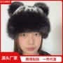 加厚保暖女士冬季蒙古帽