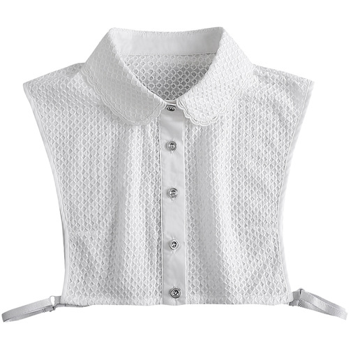 Large lapel lace decorative collar doll collar fake collar white lace small shawl sweater decorative collar collar