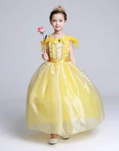 2019 Girls Bell Dress Foreign Trade Dress Sleeping Beauty Ello Princess Dress Girls Performance Costume