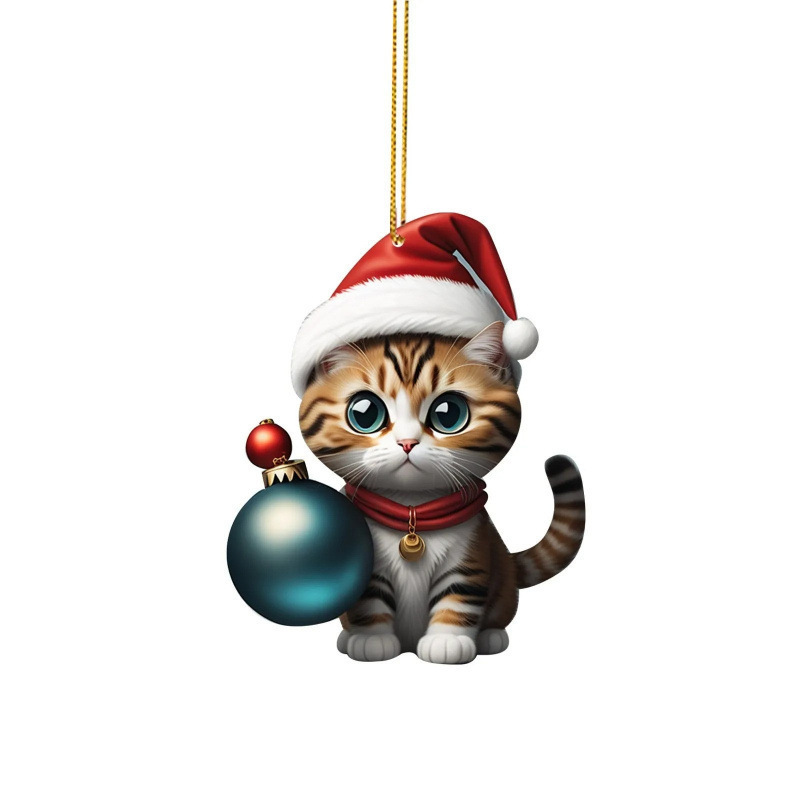 越境新品創意子猫自動車ストラップリュックサックストラップ祝日家庭装飾品プレゼント|undefined