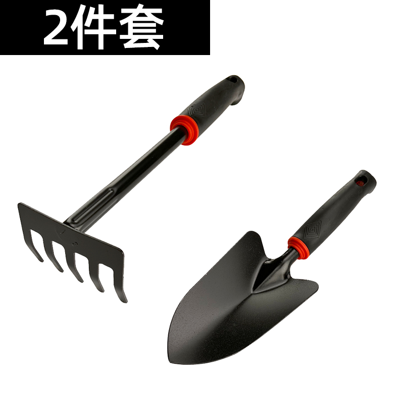 Pala de jardinería, plantas en macetas, vegetales, pala, flores pequeñas, jardín, grandes artilugios sueltos, flores de interior de tres piezas