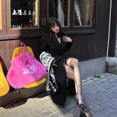Triangle project 23aw刺繍模造草手持ちシングルショルダーバッグ男女大バッグ