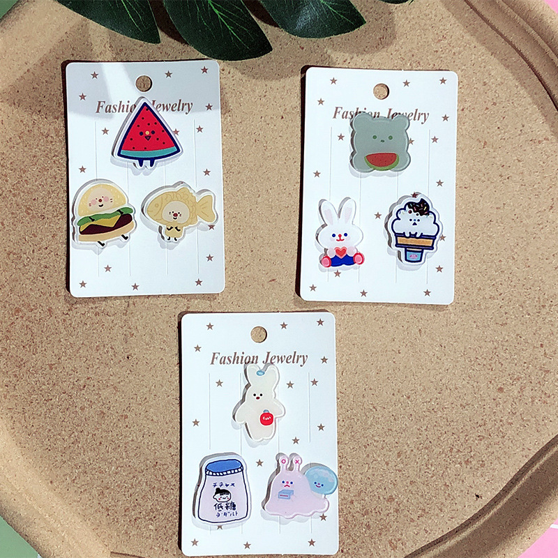Insソフト萌えかわいいアニメアクリルブローチ子供プレゼントバッジ個性ストラップアクセサリー卸売り|undefined