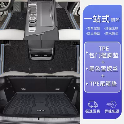 TPE Car Foot Mat Star — Ayaqaltılar (Kovriklər) - 25-models-24-models-beijing-bj30-double-layer-black-door-sill-mats-snowy-carpet-trunk-mat