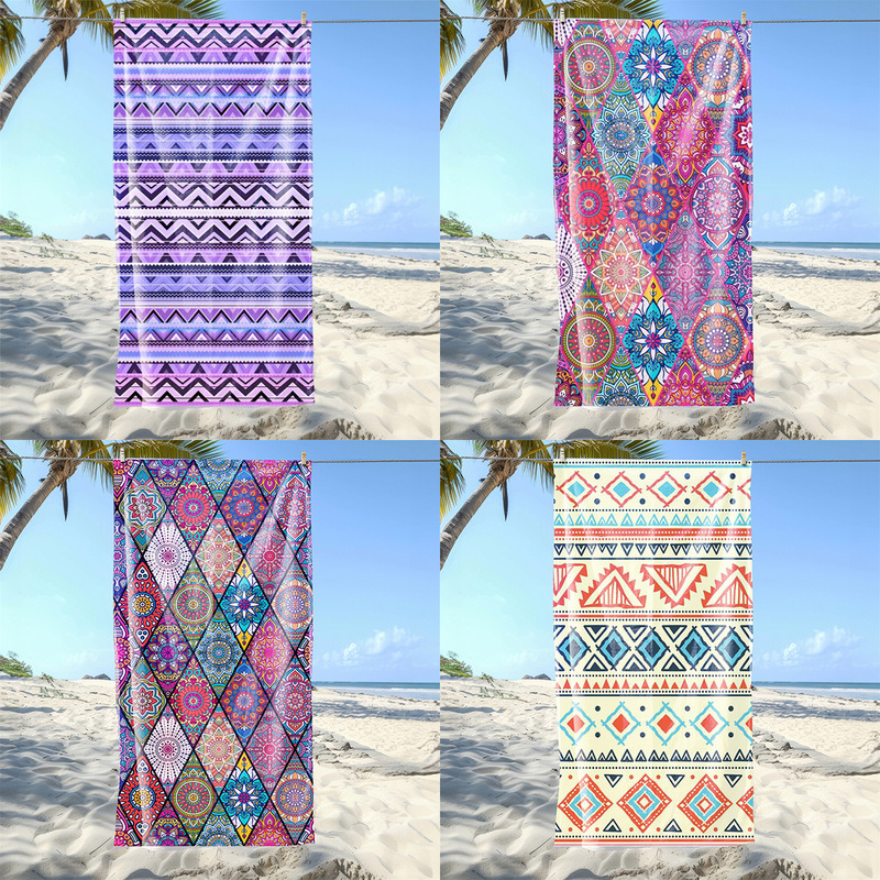 Direct from the manufacturer: Ultra-fine fiber bohemian beach towel, quick-dry and absorbent, suitable for yoga mat, shawl, bathroom, and beach use Direct from the manufacturer: Ultra-fine fiber bohemian beach towel, quick-dry and absorbent, suitable for yoga mat, shawl, bathroom, and beach use