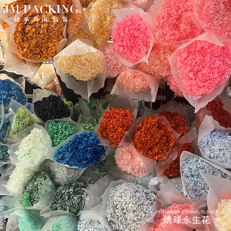 Cubo de bendición de Año Nuevo, cubo de abrazos, cubo de flores, granada artificial, acebo, hojas doradas, cubo de flores de bendición de Año Nuevo, materiales DIY, fruta de la fortuna.