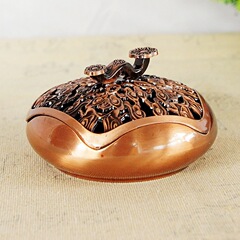 Metal Lotus Tap, Aspiration Incense Burner, Private Club, Foot Bath Salon Office, Home Decor, Buddha Hall Ornament