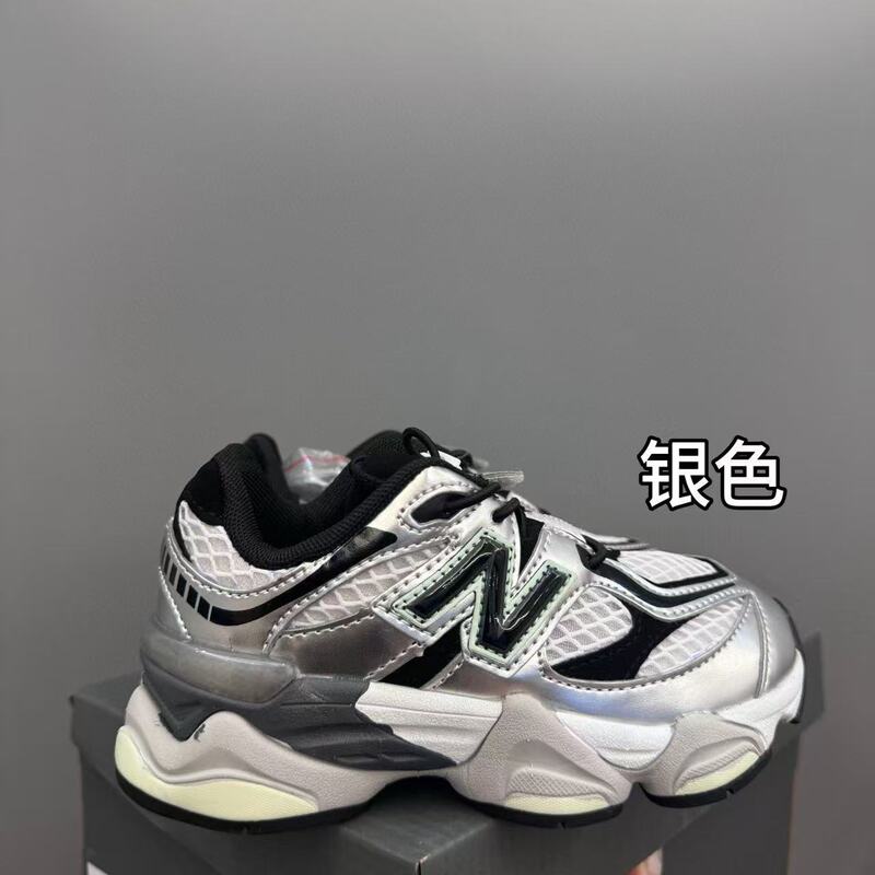 外国貿易 nb 子供靴弾性バンドスポーツシューズ新 9060 男の子と女の子スポーツとレジャーランニングシューズ|undefined