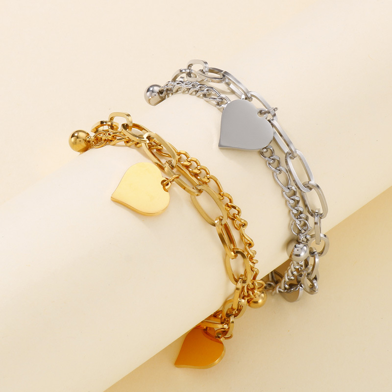 Minimalist Layered Bracelets Stackable Lightweight Jewelry_voghion.com