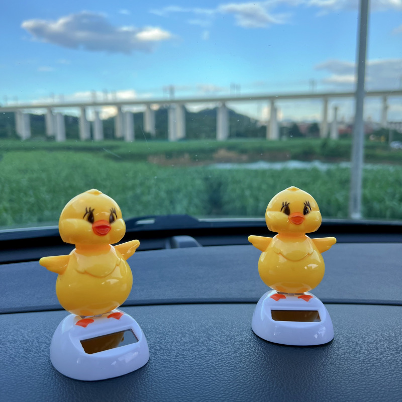 汽车太阳能摆件卡通车载装饰饰品创意摇头可爱公仔礼品 厂家直销详情4