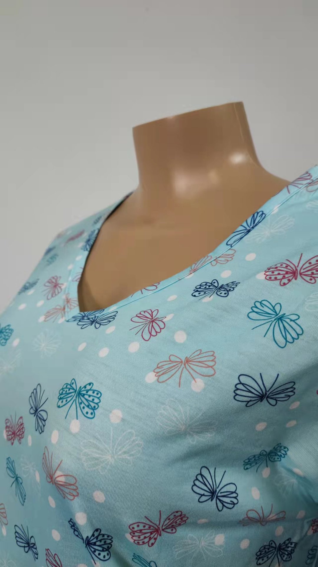 GraceChic 2024 Cross-Border European And American Kurzarm-Caprihose Strick-Homewear Plus Size Damen-Pyjama-Set_voghion.com