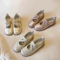 バレエクロスタイメリージェーンシューズ女性用 2025 新しいファッション多用途スカート付きフラットソール浅い口の道徳訓練靴
