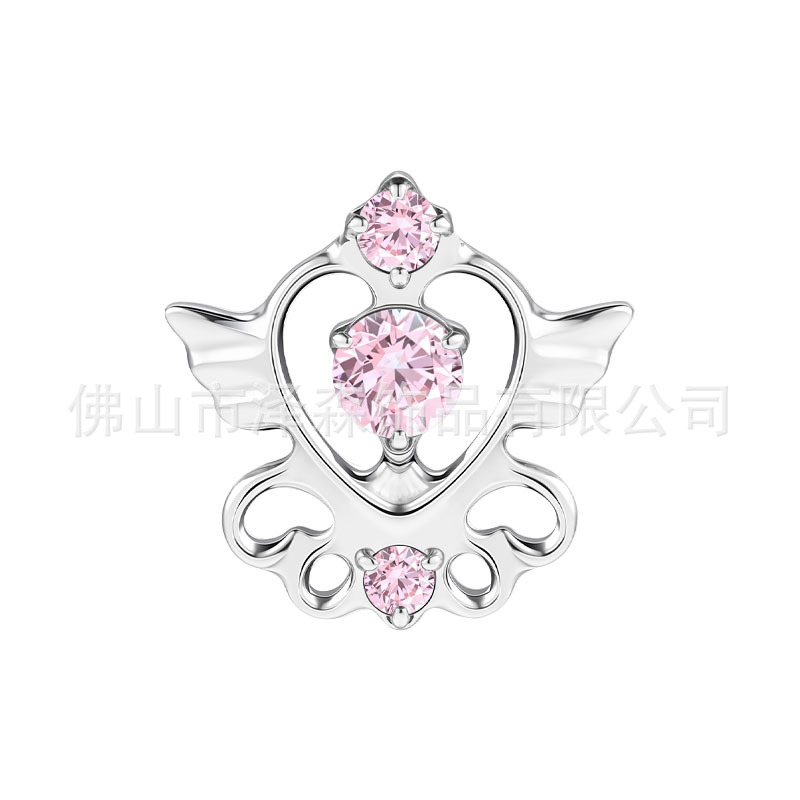 F136 Titanium Alloy Magic Wand Fairy Wand Stud Earring Lip Nail Tongue Ear Bone Body Piercing Jewelry Wholesale detail image 7