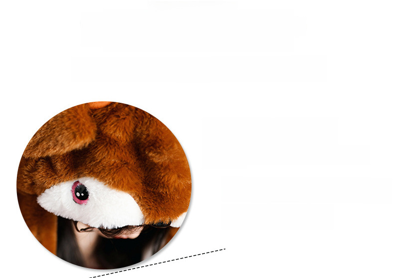 Cappello di babbo natale con orecchie mobili decorazione natalizia_voghion.com