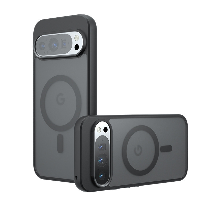 Google Pixel 9 磁気吸着式携帯電話ケース、Google 10ProXL マット仕上げ MagSafe 落下防止保護ケースに適用|undefined