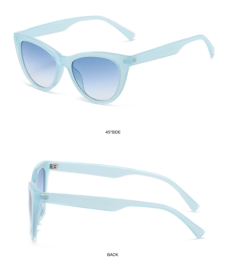 35g Weight Full Frame Glasses Structure Sunglasses Classification Ac, UV400 Protection Lens Material Cat Eye Glasses Style Outdoor, Travel Occasion Solid Color Pattern All Seasons Season Unisex Gender Retro, Classic Style Style Retro Classic Style Solid Color Ac UV400 Protection Cat Eye Full Frame Women's Sunglasses 19