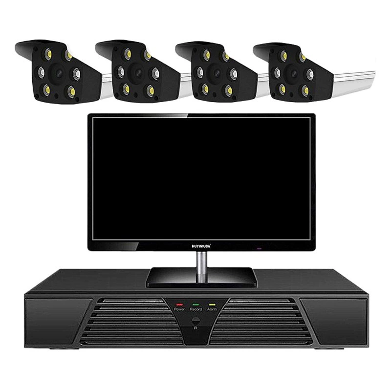 Комплект из 5 миллионов камер видеонаблюдения для супермаркетов и заводов с PoE, аудио и высоким разрешением, для систем видеонаблюдения и инженерных решений