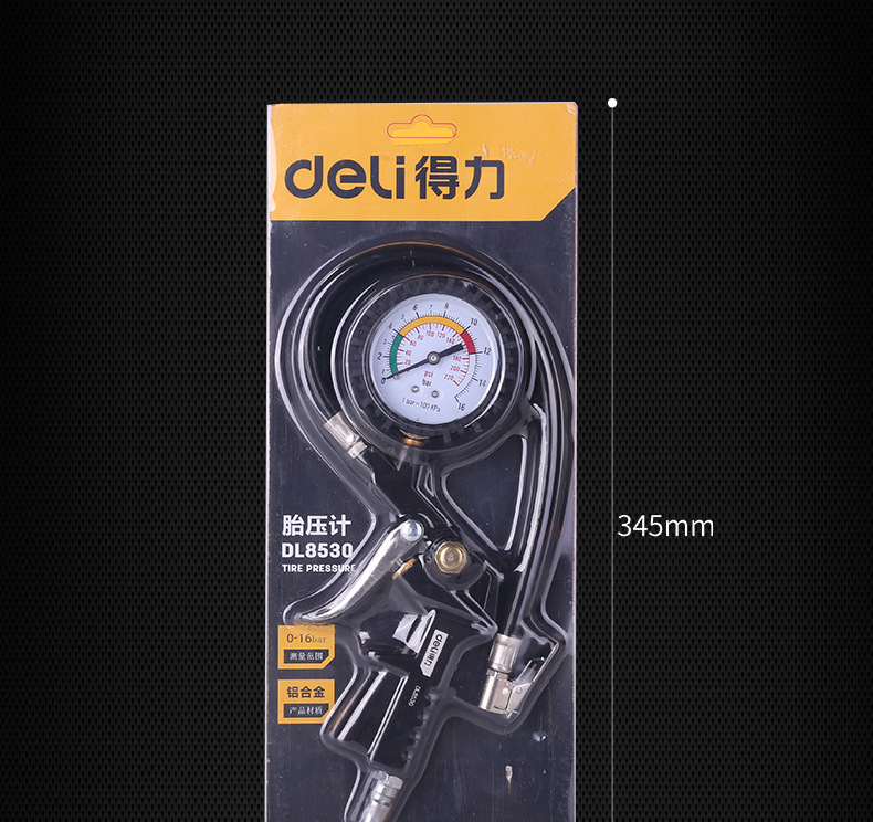 Powerful Tool Pointer Tire Pressure Gauge High-precision Car Monitor Tire Pressure Gauge Tire Inflator DL8530