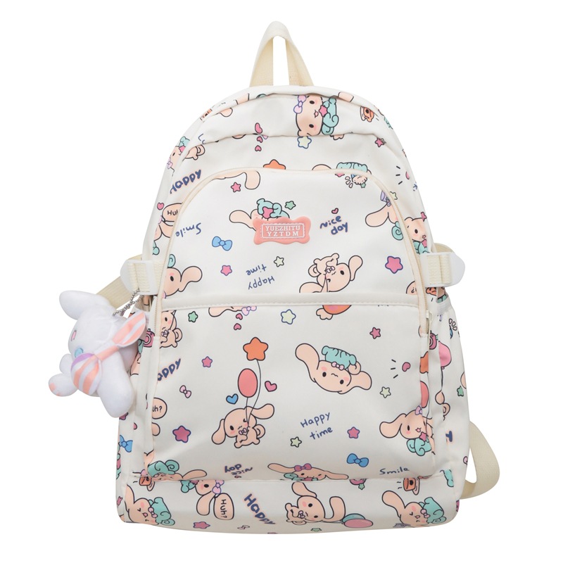 Mochila de dibujos animados lindo coreano ins Harajuku ulzzang mochila escolar de niña suave japonesa mochila de niña de gran capacidad marea