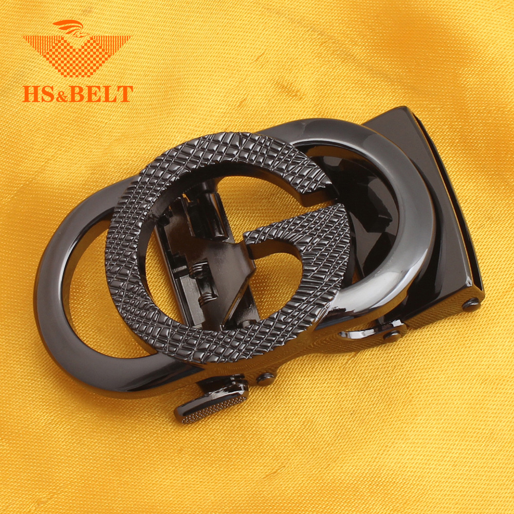 Hongsheng cinturón hebilla letra g hebilla automática hebilla hombres cabeza de cinturón de aleación de zinc hebilla cinturón pantalones cabeza fabricante al por mayor