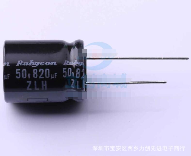 50ZLH820MEFC16X20 参数 820uF 50V 引线型铝电解电容