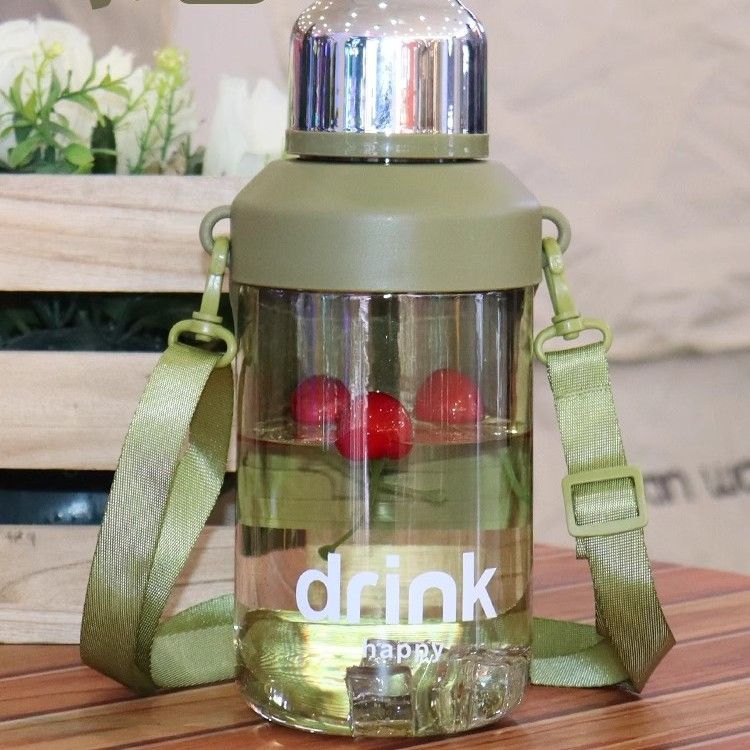 Taza de agua de plástico de montaña de viaje al aire libre de alta calidad para hombres y mujeres de calidad alimentaria de gran capacidad y alto valor
