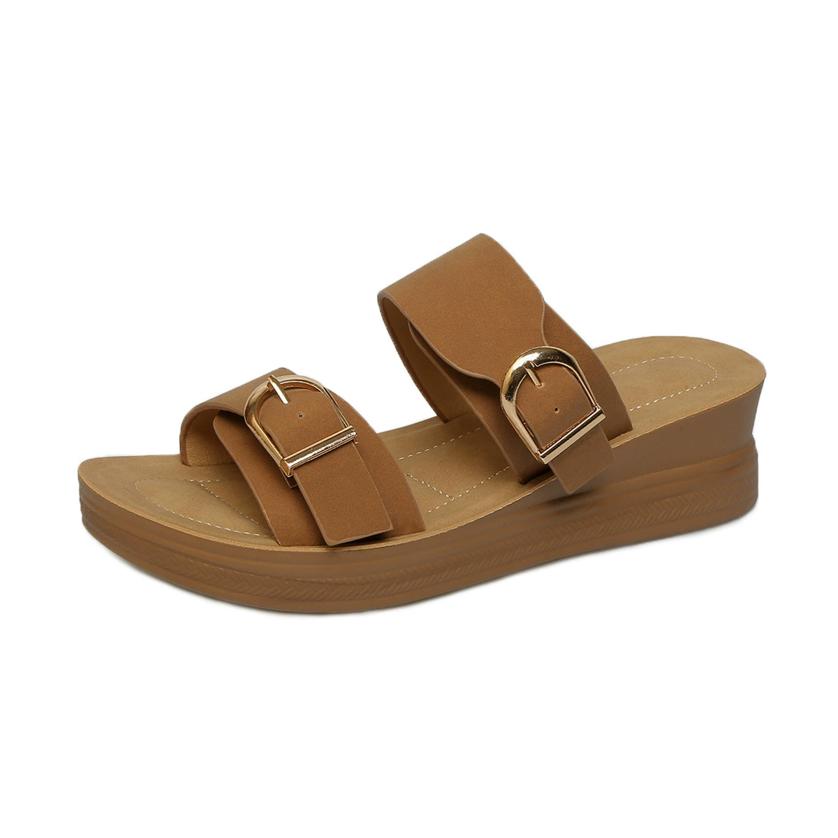 Босоножки на толстой подошве Birkenstock для женщин, летняя обувь, новая модель 2025, полушлёпанцы с одной ремешком