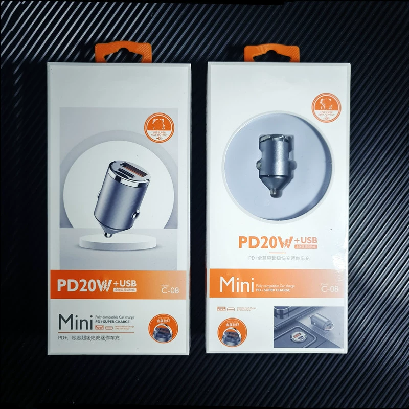 Автомобильное зарядное устройство один на два многофункциональное автомобильное зарядное устройство с быстрой зарядкой Mini Hidden pull Ring автомобильное зарядное устройство в наличии