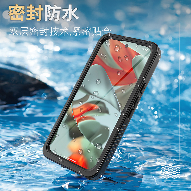 Cross-Border Waterproof Case Suitable for Google Pixel10A/9A/Pixel9Proxl Outdoor Swimming All-Inclusive Mobile Phone Case