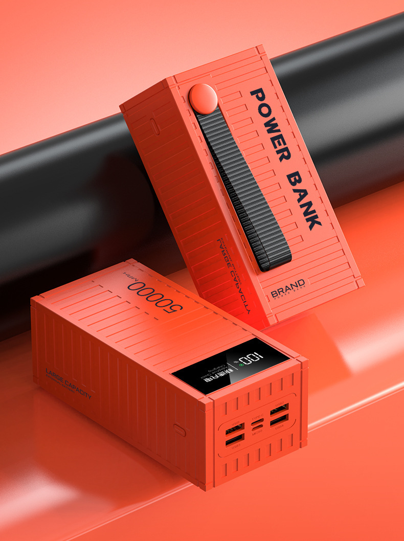 66W Süper Hızlı Şarj 50000mAh Dijital Ekranlı Outdoor Taşınabilir Pil Şarjı