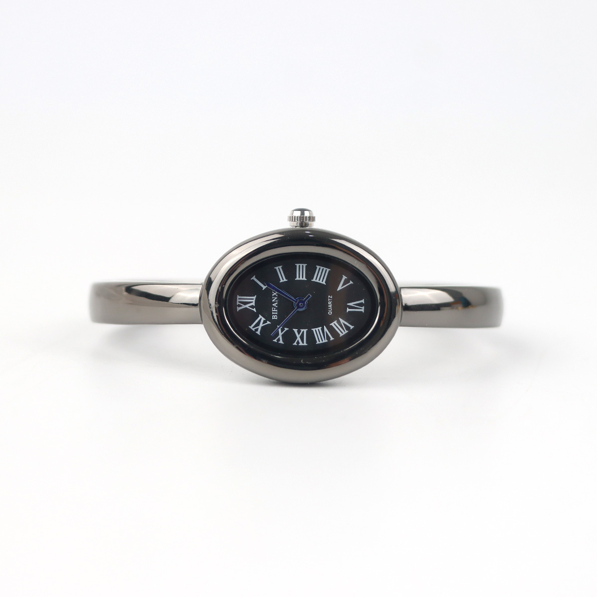 Black black watch, dial