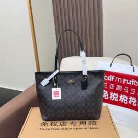 2025新款C家经典老花托特包大容量单肩手提包时尚撞色百搭女包