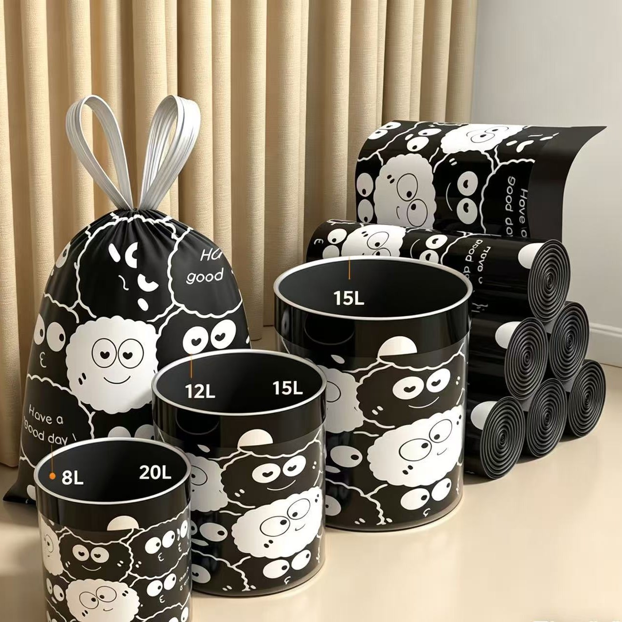 无限回购家用垃圾袋｜特厚承重强 干净卫生告别脏手 好看又实用