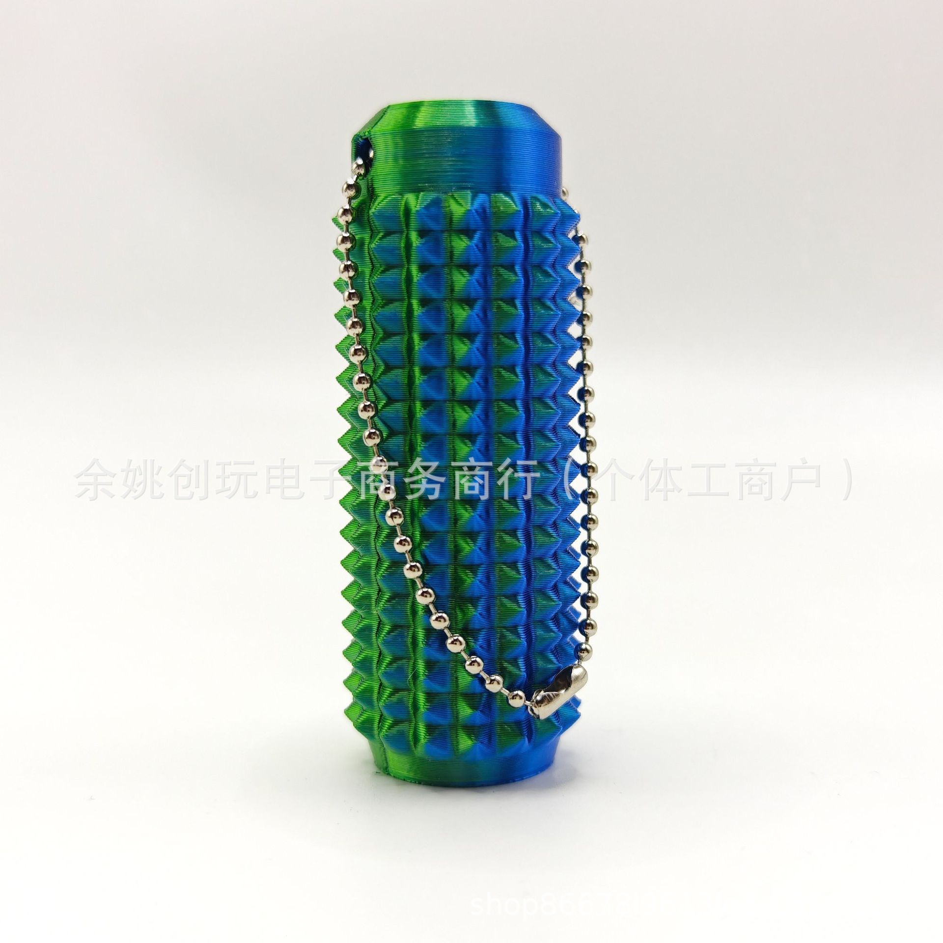 작은 그립(청록색 그라데이션)