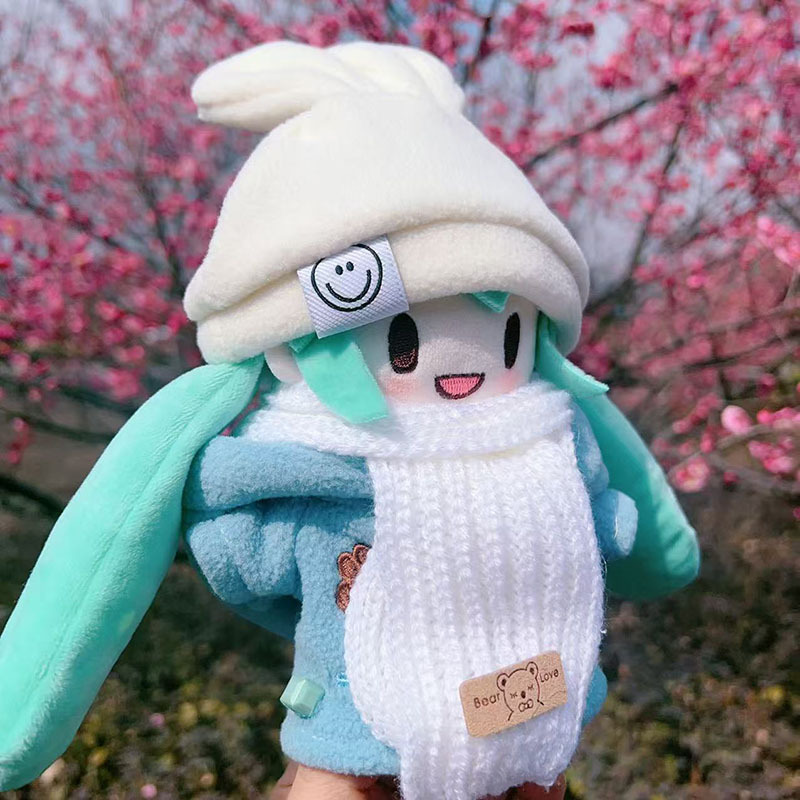 お着替え可15cm雪ミク初音可爱いコットン人形ふふふぬいぐるみお着替え可ぬいぐるみプレゼント朝|undefined