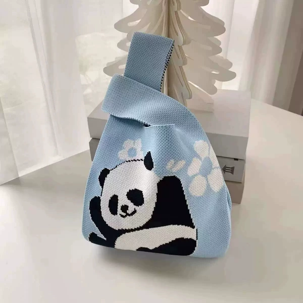 Happy Panda—Blue