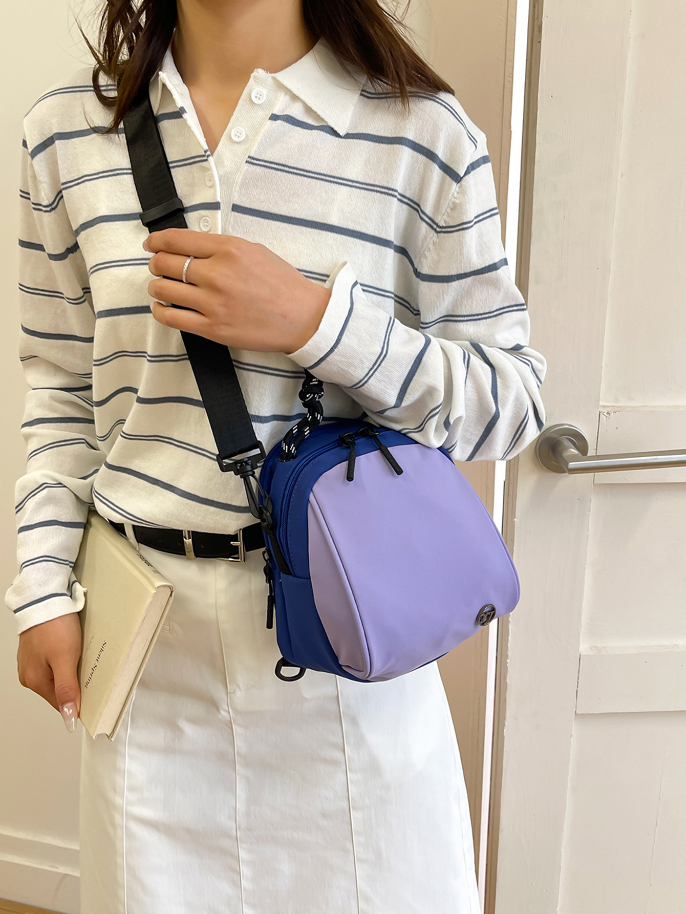 2026 Spring New Shell Bag Women's Single Shoulder Crossbody Bag Multifunctional Backpack Lightweight Versatile Casual Bag