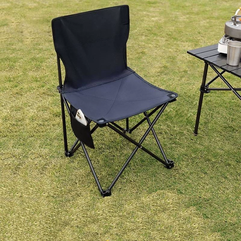 Портативное кресло для рисования, стул со спинкой, стул для кемпинга, рыбалки, сидячее складное кресло для путешествий, пикника, отдыха на открытом воздухе, складной табурет