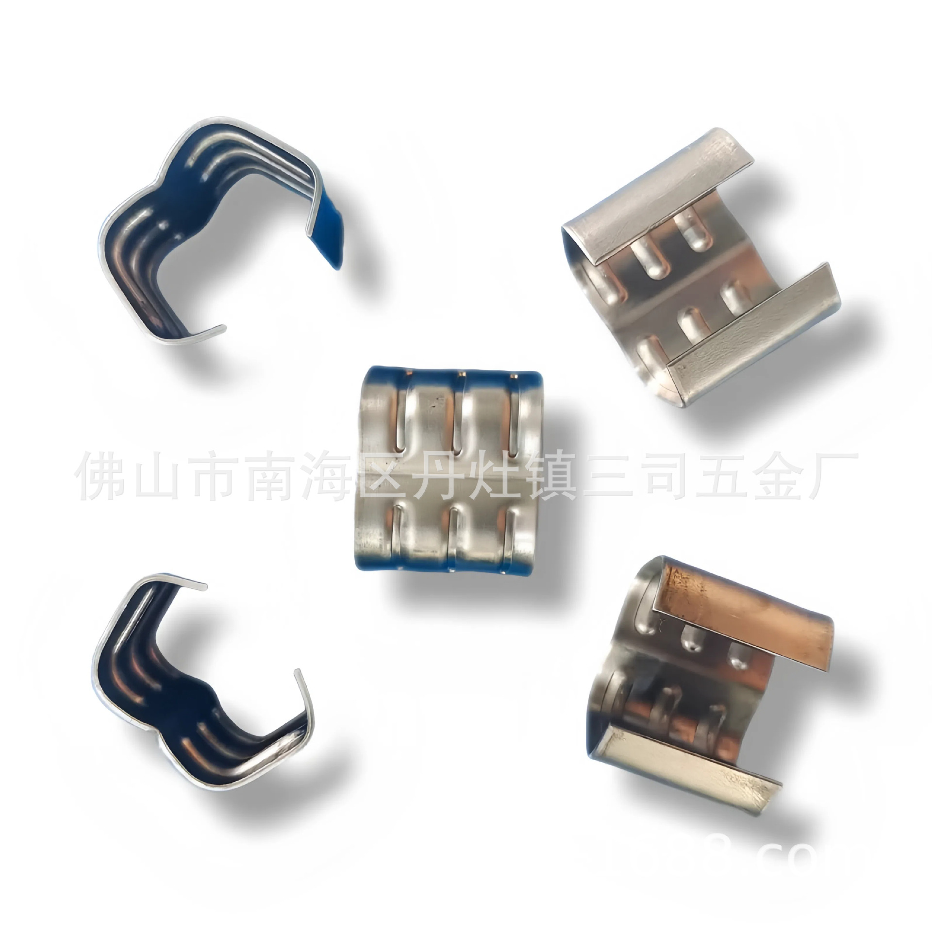 源头厂家设计生产聚酯纤维钢线回型打包扣机速度快维护简单方便