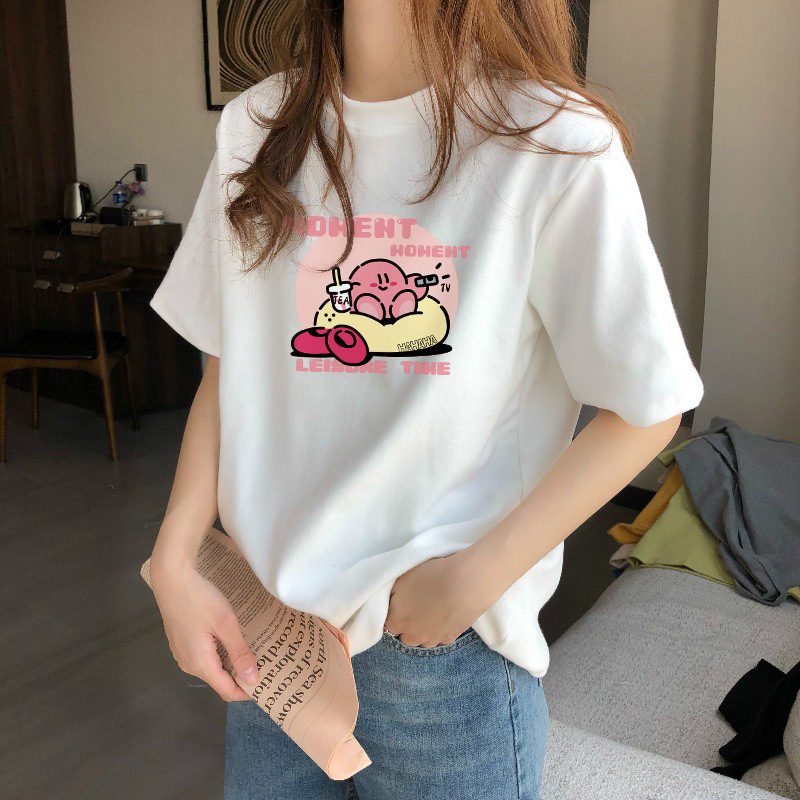 夏季正肩短袖白色t恤女装2025年圆领早春内搭打底衫体恤女士上衣|undefined