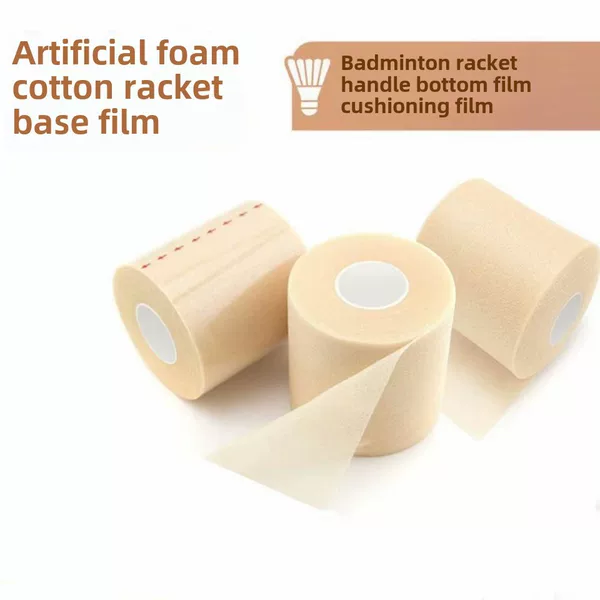 Manufacturer's Ready-Made Badminton Racket Shock-Absorbing Buffer Film Skin Film Football Ankle Base Sponge Foam Tape Film