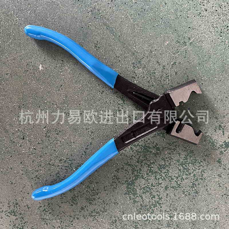 防尘套束装钳虎型汽车水管钳卡钳空调管拆卸钳卡箍钳汽修具虎钳式